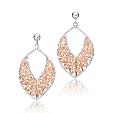 Rarities Gold-Plated Sterling Silver Gemstone Pavé Drop Earrings - 21160666