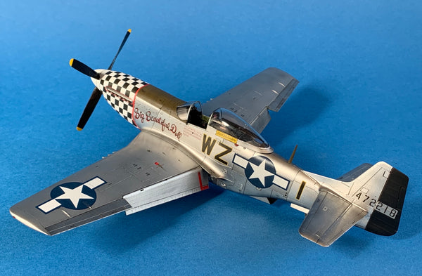 Eduard 82102 1/48 scale P-51D-20 Mustang "Big Beautiful Doll" built by Duncan Black 2