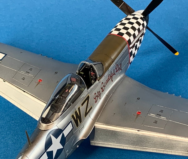 Eduard 82102 1/48 scale P-51D-20 Mustang "Big Beautiful Doll" built by Duncan Black 7