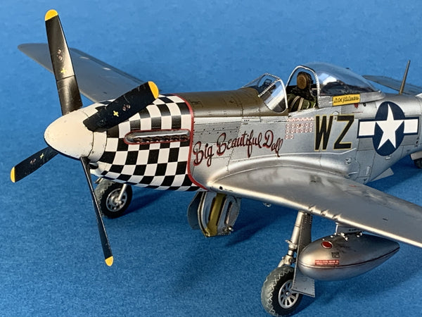 Eduard 82102 1/48 scale P-51D-20 Mustang "Big Beautiful Doll" built by Duncan Black 3