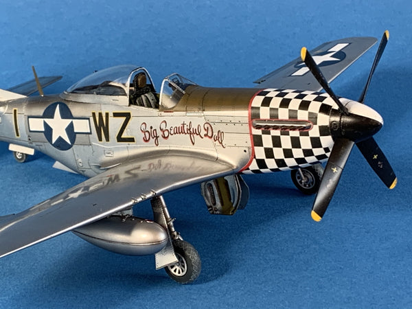 Eduard 82102 1/48 scale P-51D-20 Mustang "Big Beautiful Doll" built by Duncan Black 4