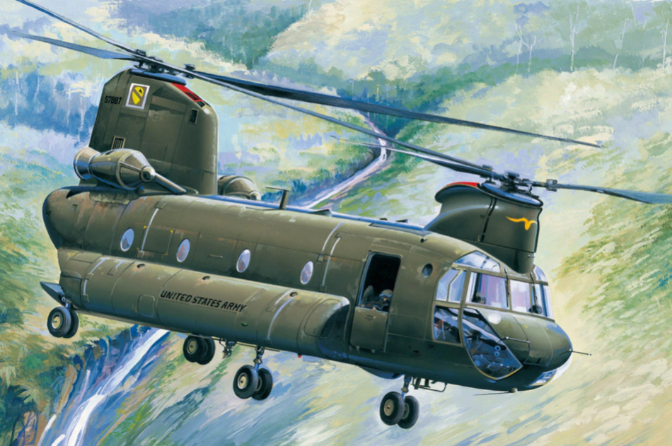 1/35 CH-47A CHINOOK 支努千 飛行機 プラモデル+nuenza.com