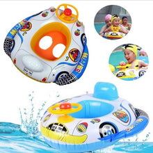 Load image into Gallery viewer, Toddler Float Seat Boat Ring w/ Fun Cartoon Designs - Bunny Buddha
