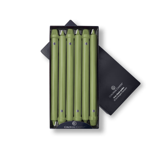 Willow Green Tapers