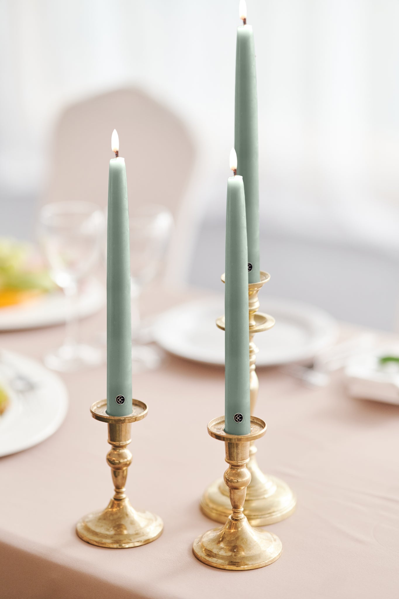 Say I Do with Colonial Taper candles