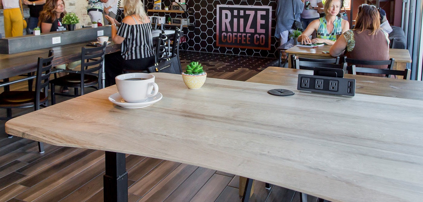 Beveled Edge Standing Desk