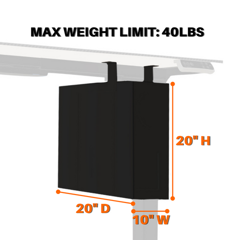 CPU Tower Hanger Specs from MojoDesk