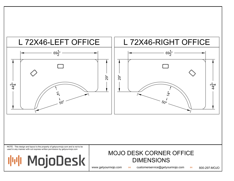 Corner Standing Desk Dimensions