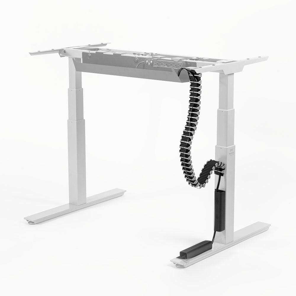 Cable Management Tray for Uplift 900 Adjustable Desk Legs - with