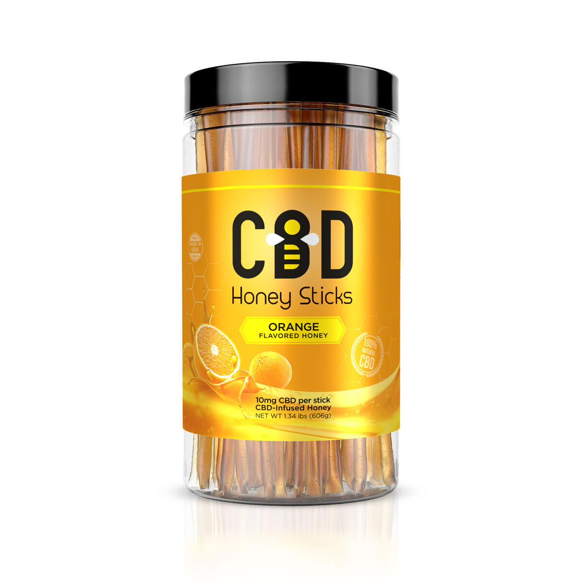 cbd honey sticks gold bee