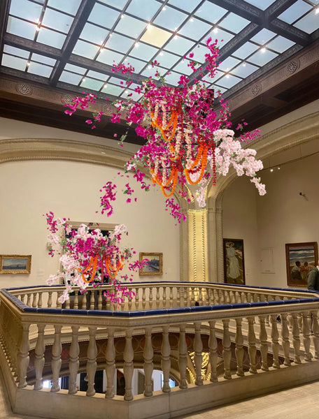 Art Alive floral installation rendering