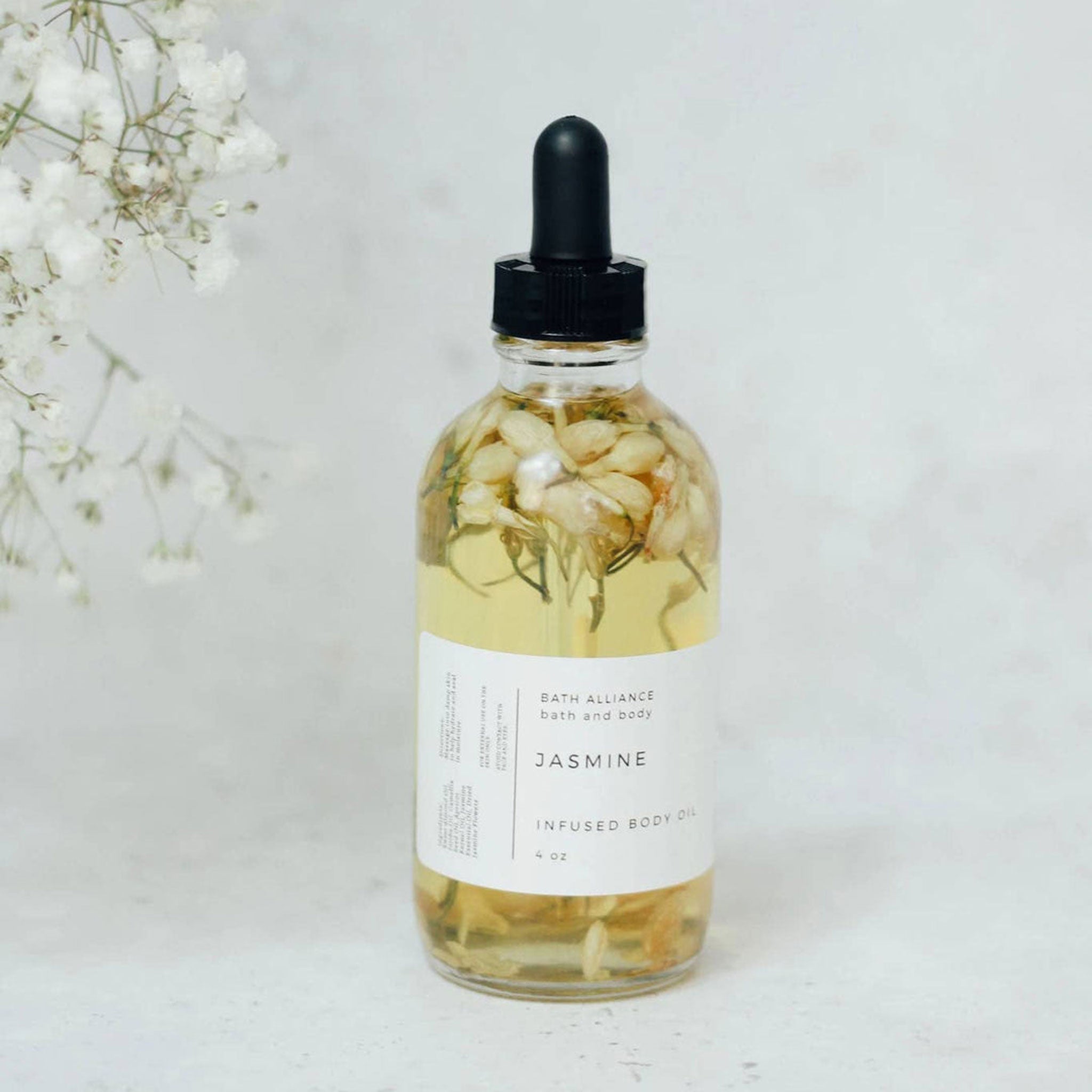 Jasmine body oil by Bath Alliance