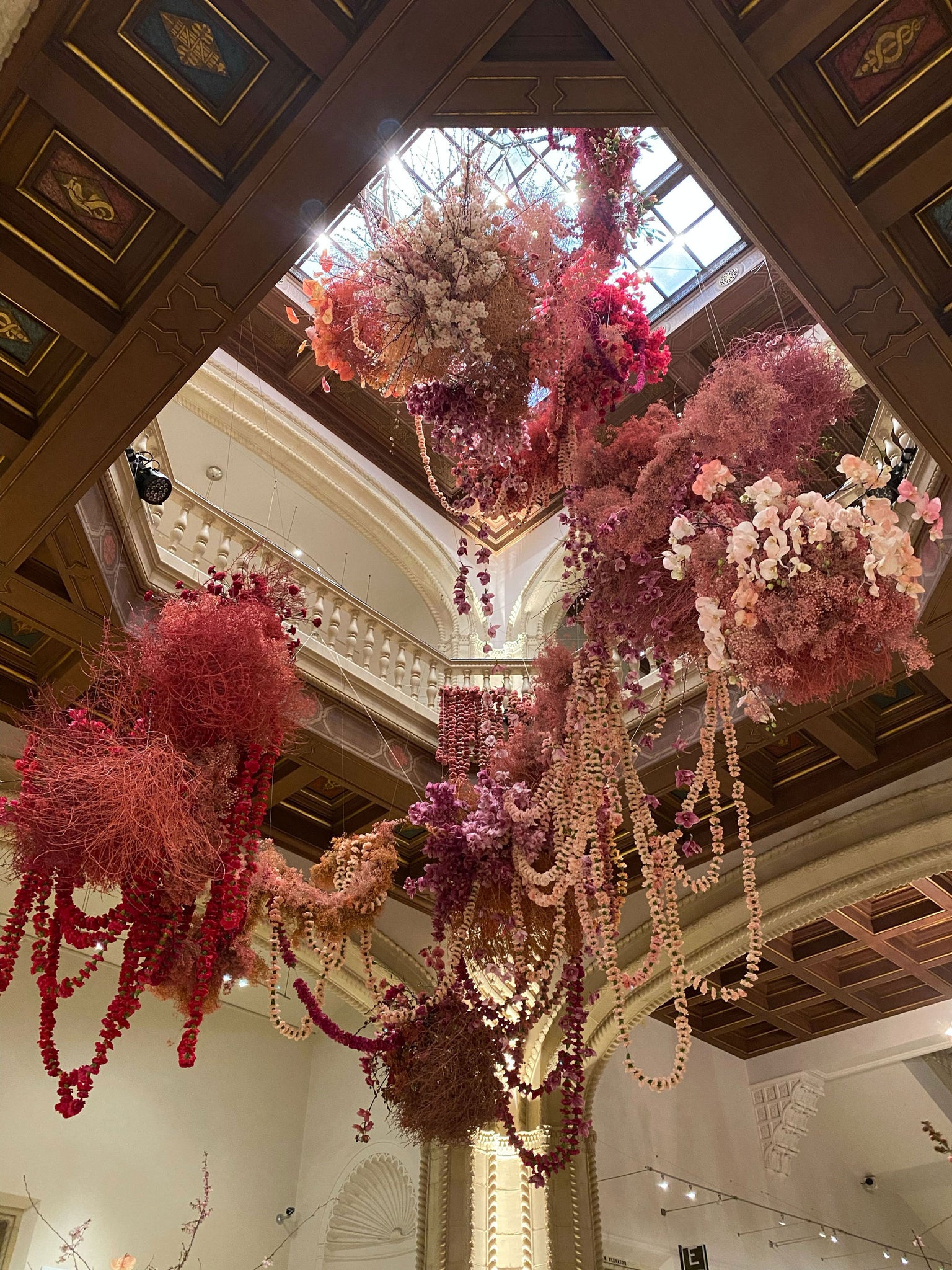 Rotunda Art Installation at the San Diego Museum of Art