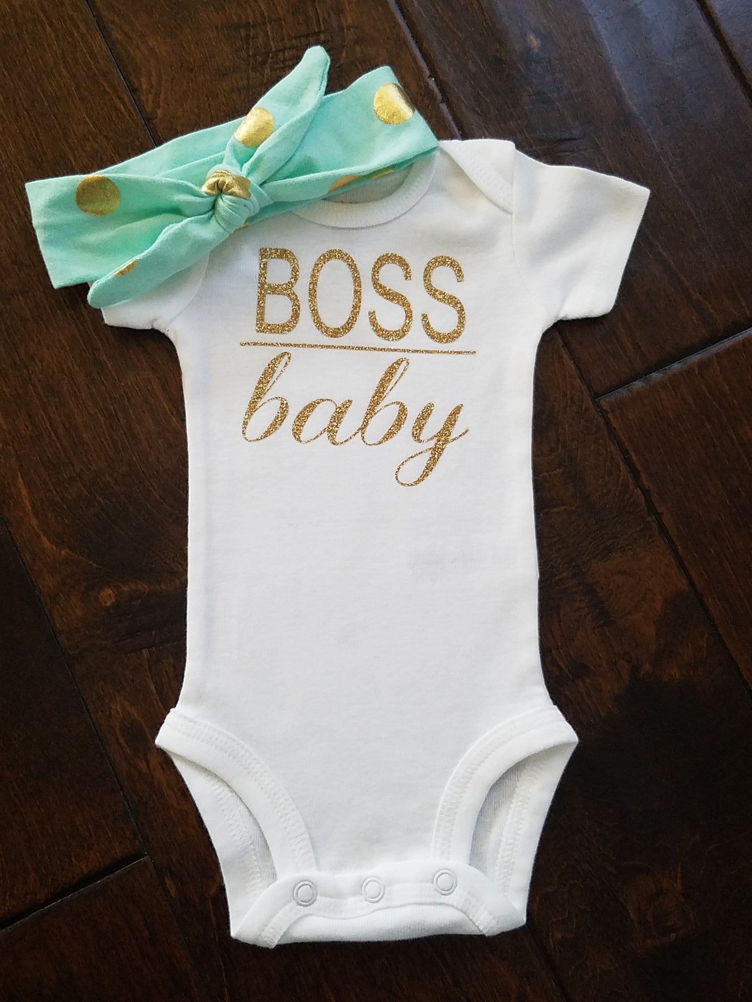 boss baby onesie