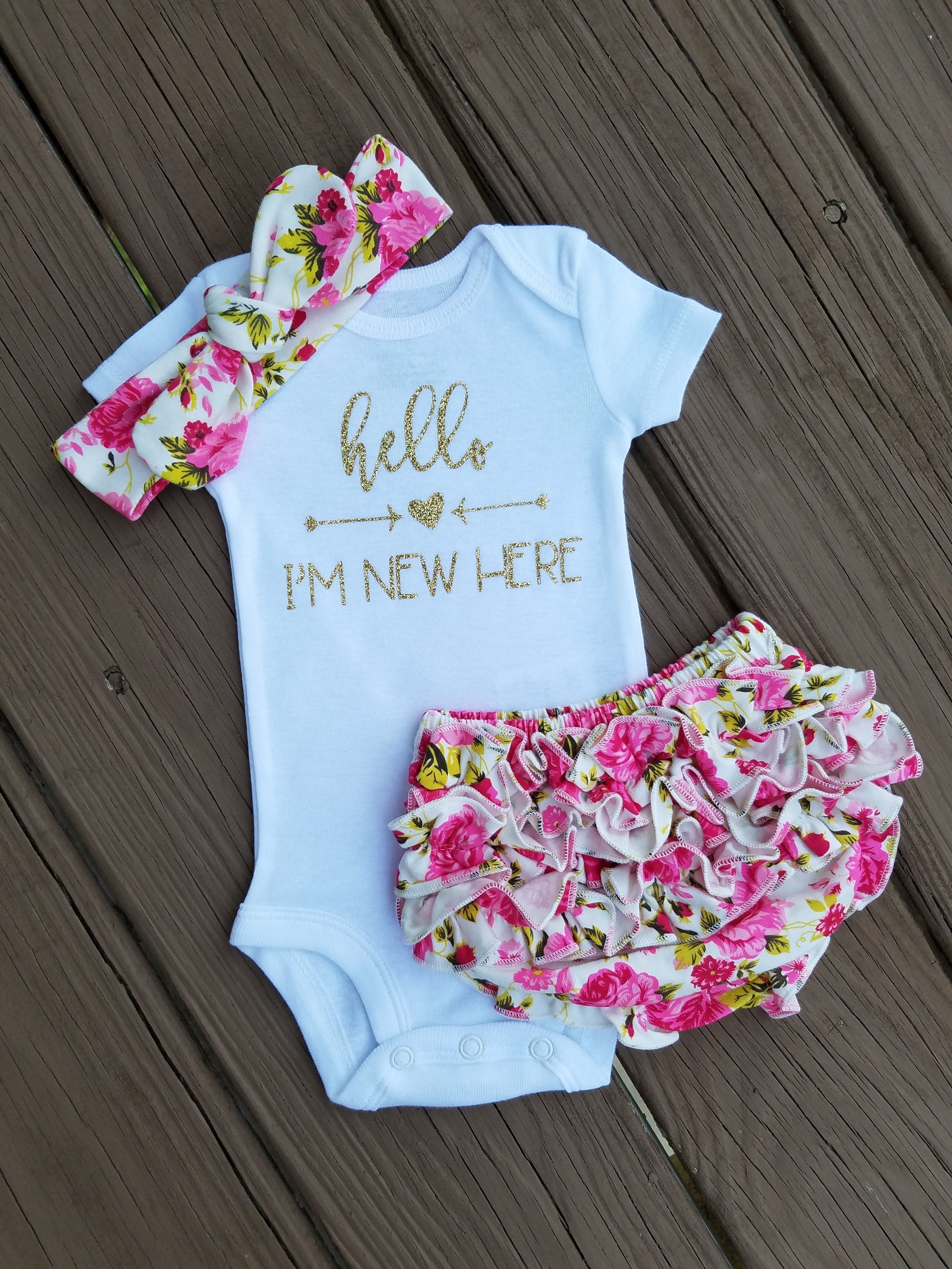 cute take home outfits for baby girl