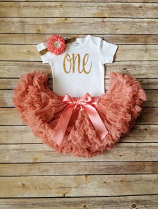 baby girl one year old birthday outfit