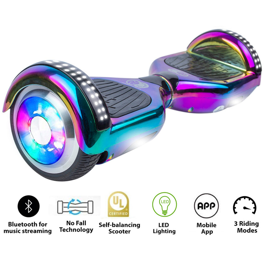 rainbow hoverboard