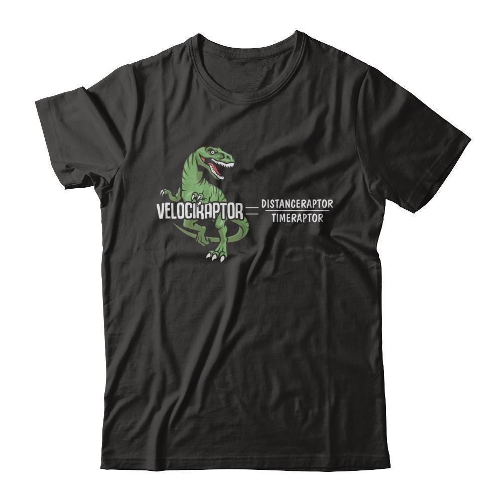 Distanceraptor Over Timeraptor Equals Velociraptor Dinosaur Shirt ...