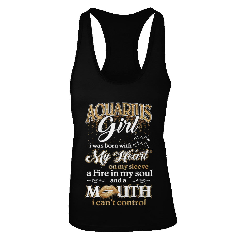 aquarius girl shirt