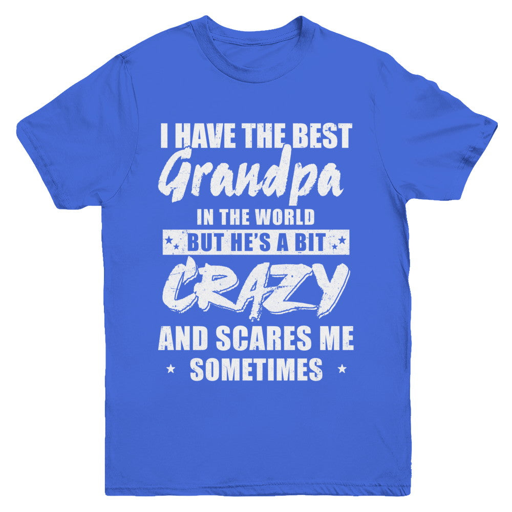 I Have The Best Grandpa In The World Kids Youth Shirt - Teecentury.com