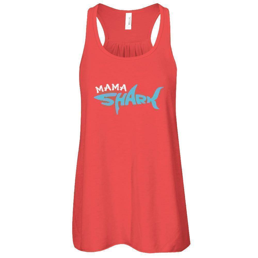 Mama Shark Lovers Best Mom Shirt And Tank Top