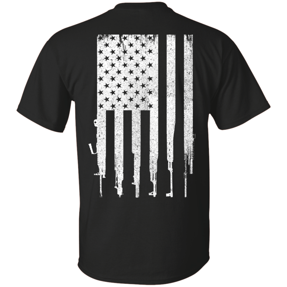 Rifle American Flag T-shirt – Teecentury.com