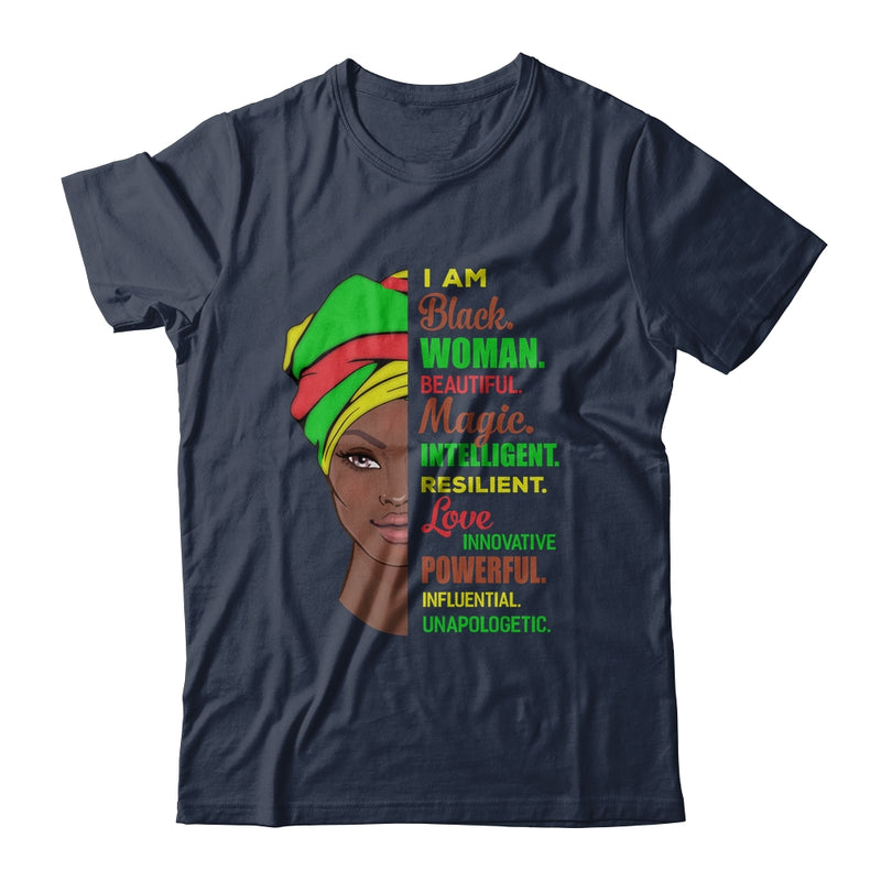 I Am Black Woman Black History Month Shirt & Tank Top - Teecentury.com