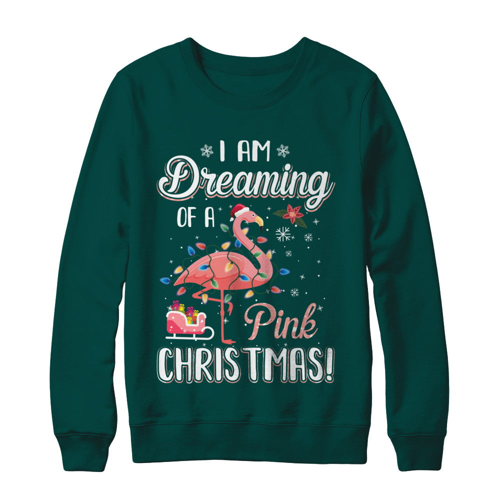 flamingo christmas sweatshirt