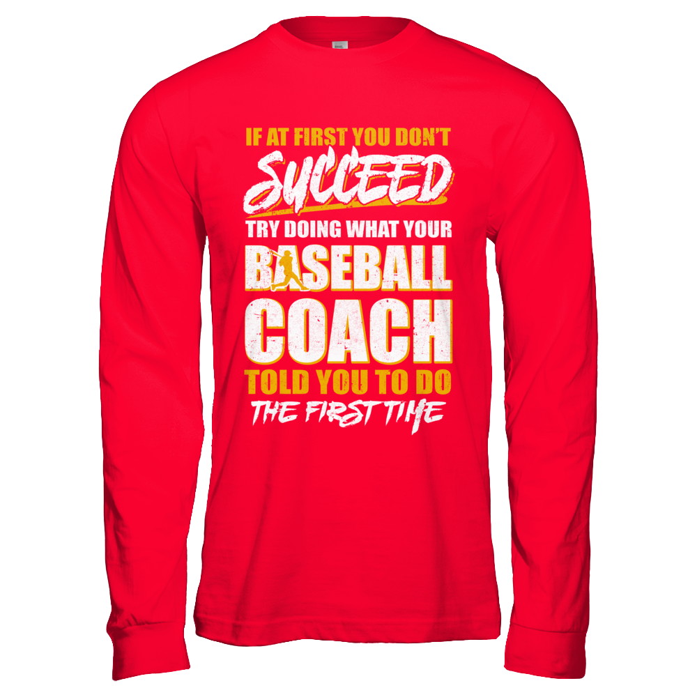 baseball coach shirts