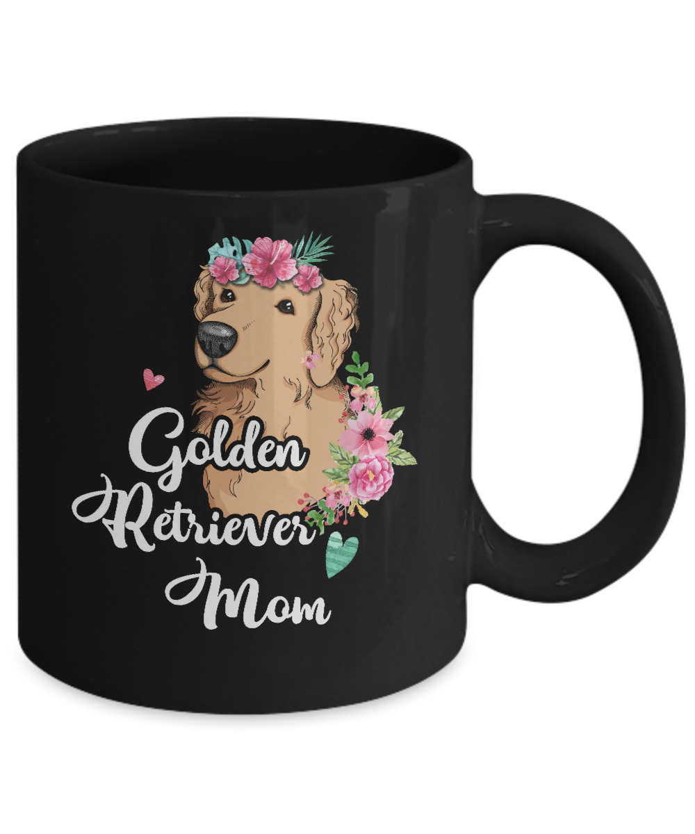 golden retriever mom mug