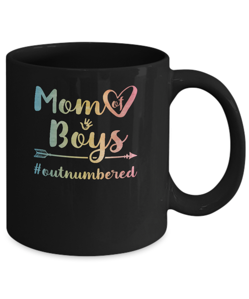 mom of boys mug