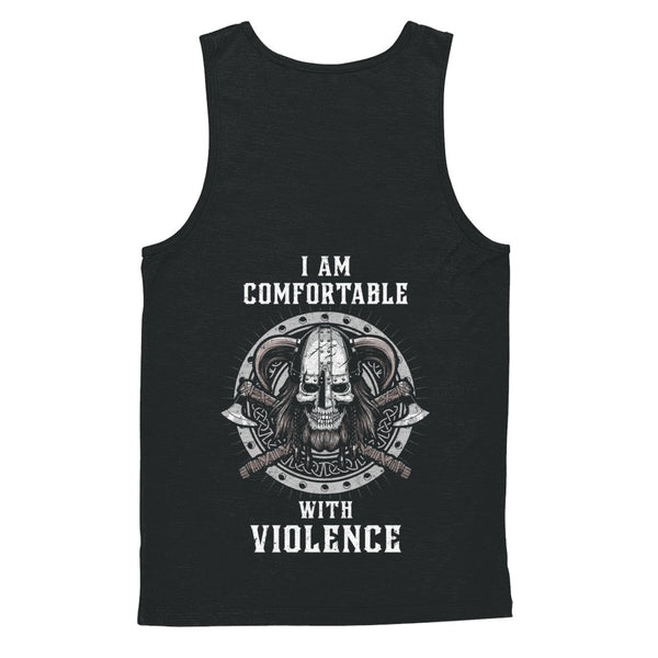 I Am Comfortable With Violence Valhalla Viking Shirt & Hoodie ...