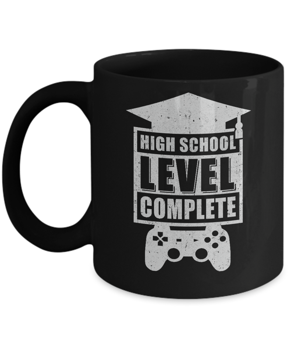 High School Level Complete Graduation Video Gamer Shirt Hoodie Teecentury Com