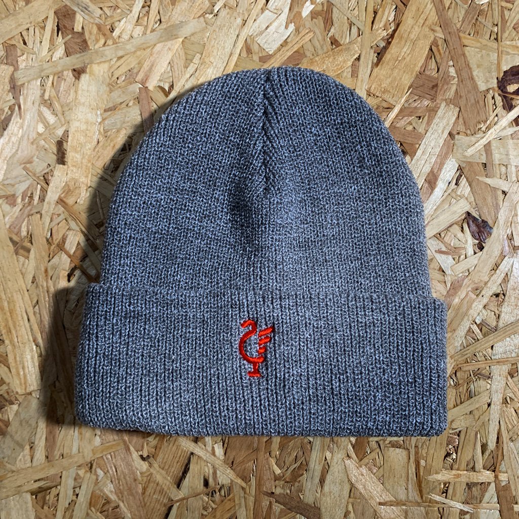 Louis Vuitton Grey Pattern Wool Beanie