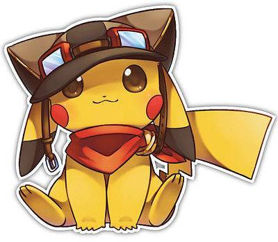 Hype Ash & Pikachu Sticker 