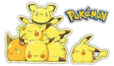 Pokemon Pikachu Anime Car Window Decal Sticker 043 Anime Stickery