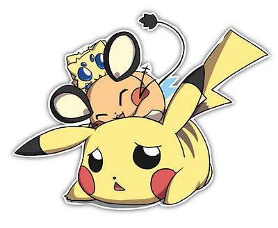 Pokemon Pikachu Anime Car Window Decal Sticker 030 Anime Stickery Online