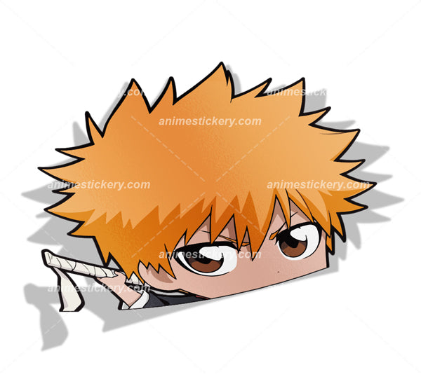 Wall Vinyl Sticker Decal Anime Manga Bleach Ichigo Kurosaki Dark