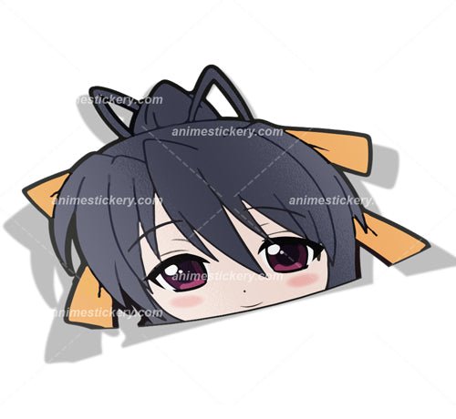 Akeno Himejima Cute High School DxD Weatherproof Anime Sticker 6 Car Decal