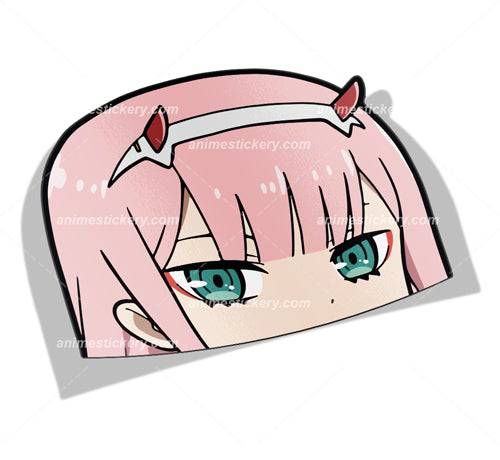 EARLFAMILY Car Sticker for Yuno Gasai Future Diary Peeker Big Head Anime  Vinyl Rear Windshield Trunk Decal Car Accessories   AliExpress Mobile