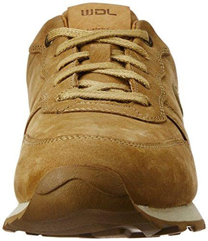 Woodland Men's Camel Leather Sneakers 