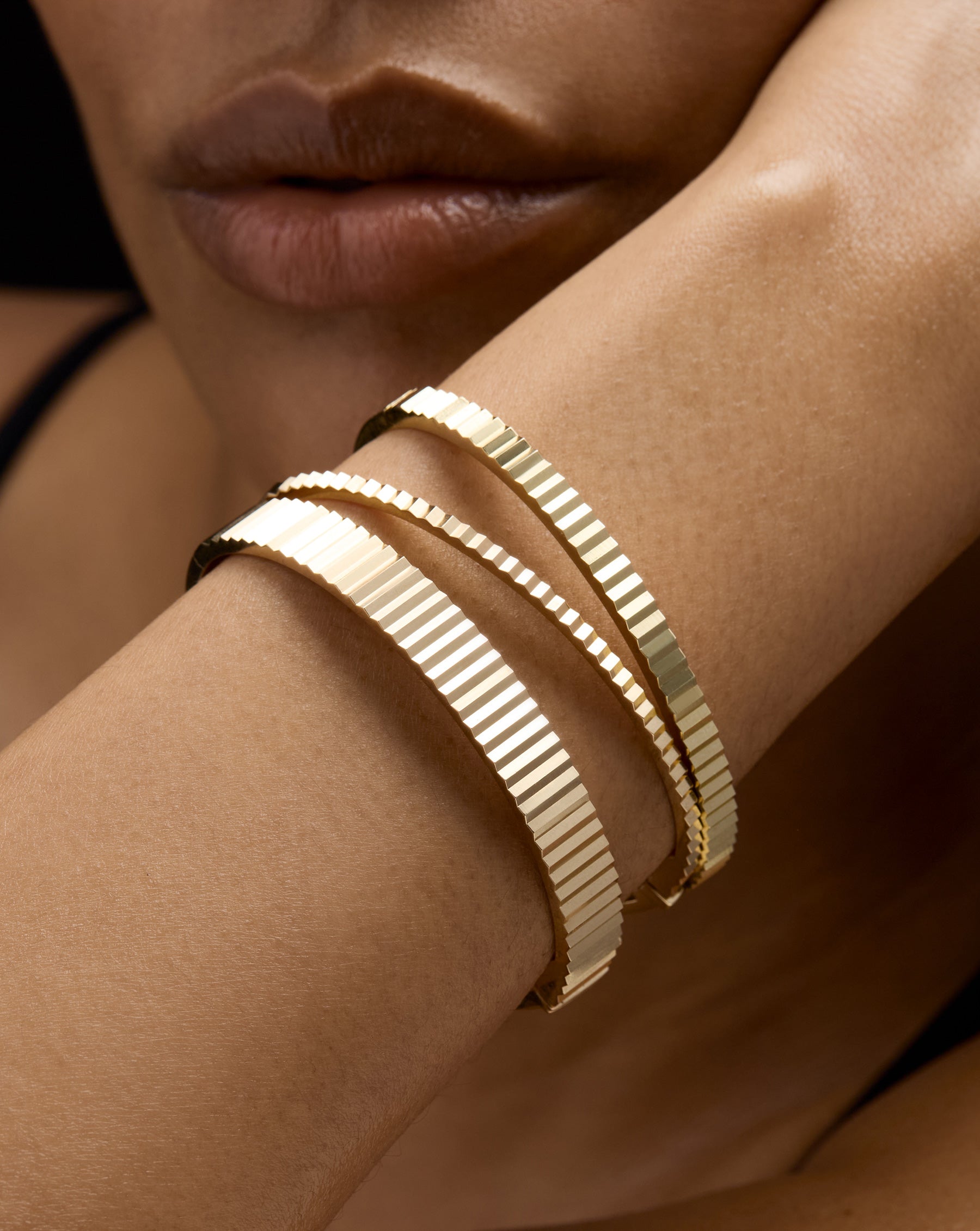 Watch Band Bracelet gold – ADORNIA