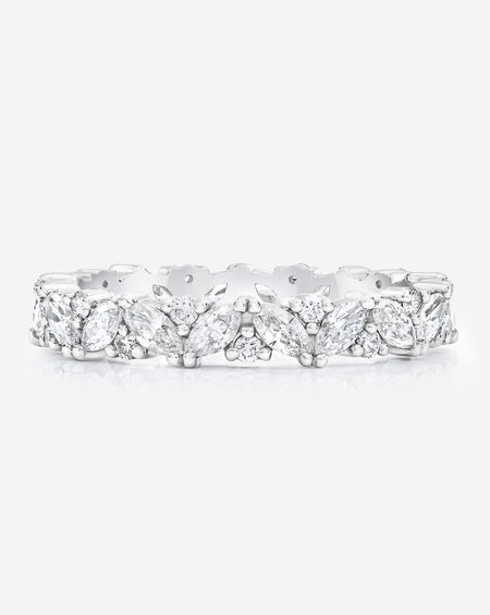 Misa Jewelry - Diamond Jewelry - Wave Eternity Ring
