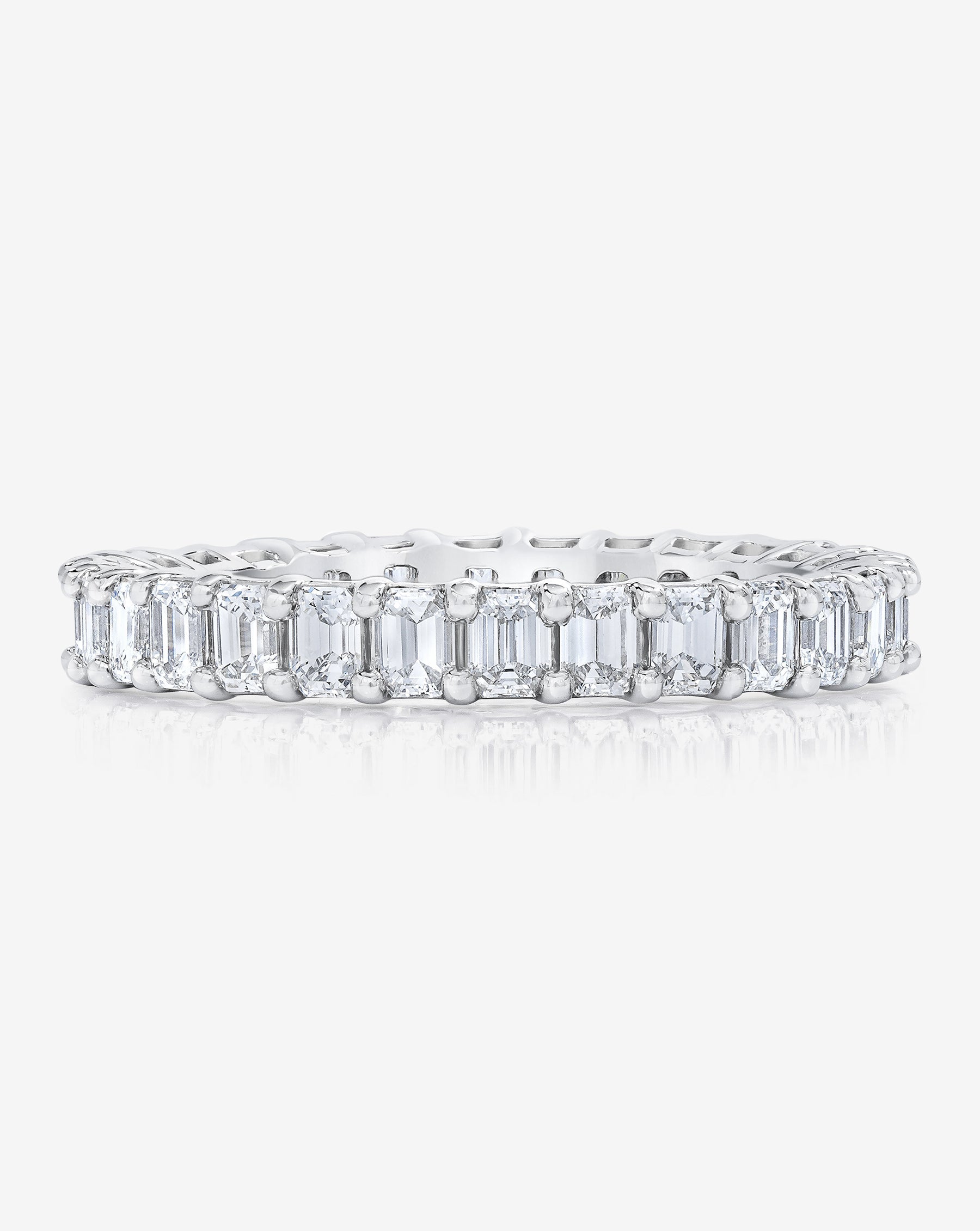 Platinum Channel set Diamond eternity ring | Bicks of Montpellier