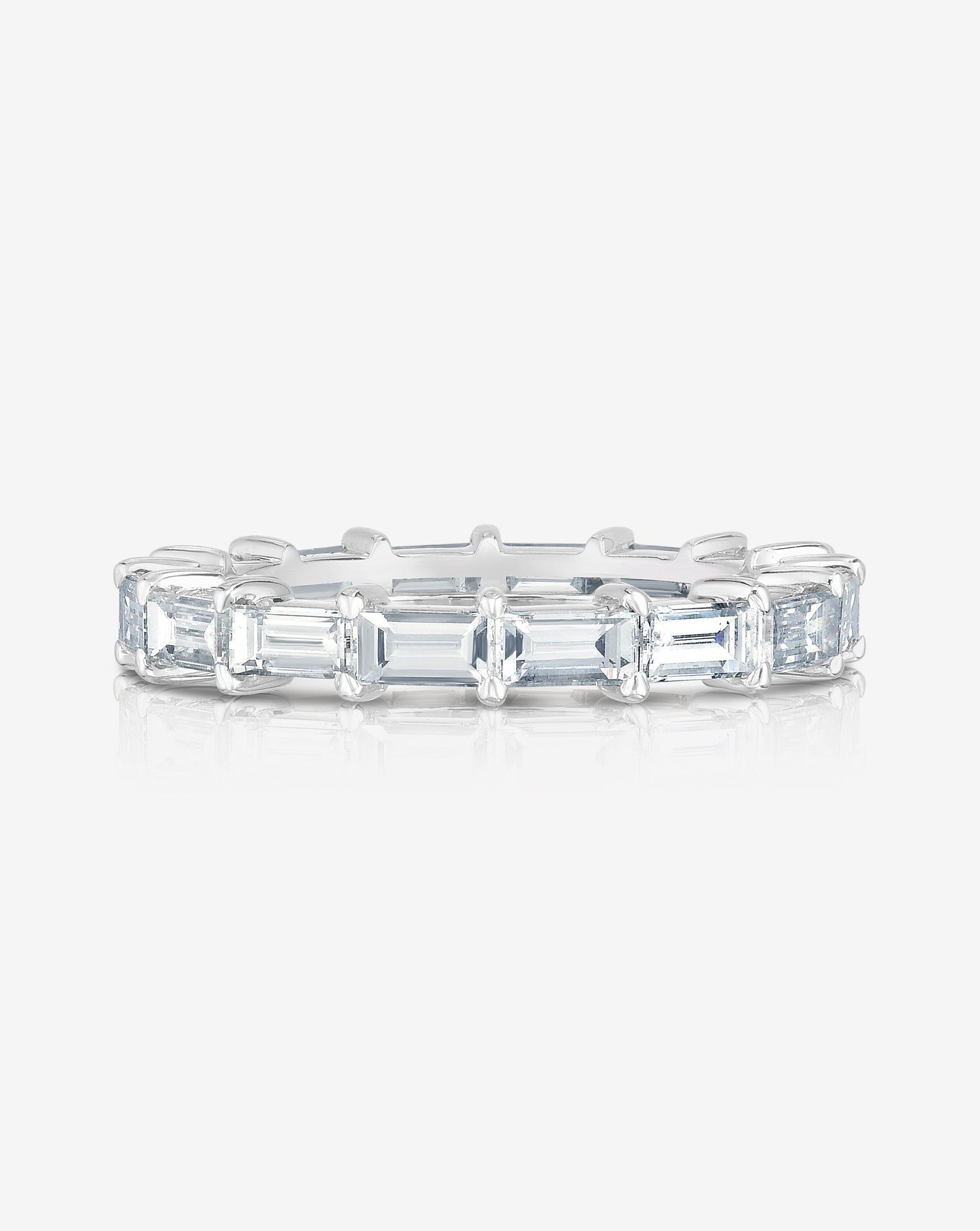Baguette Eternity Diamond Ring | Noémie