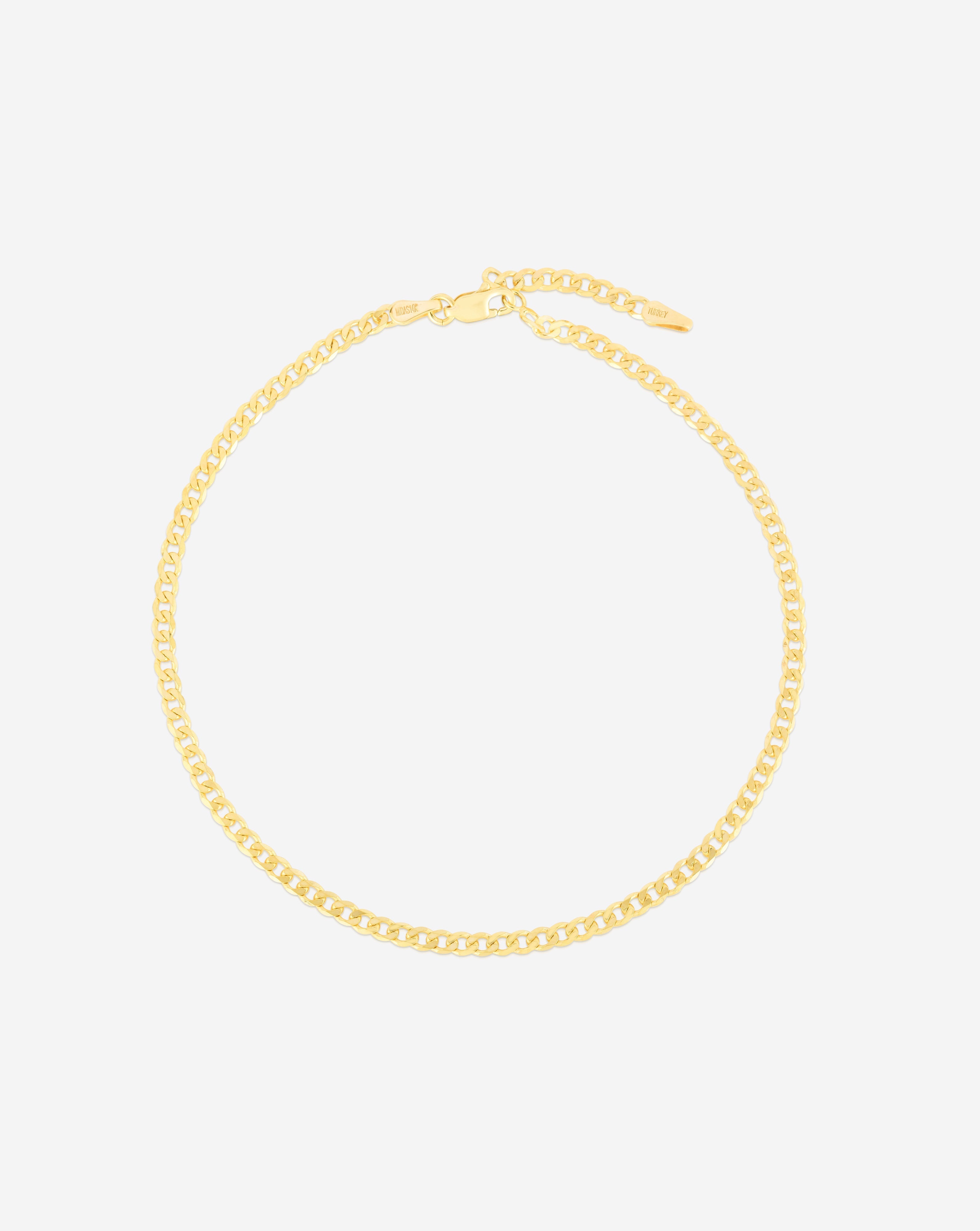 Curb Chain Anklet