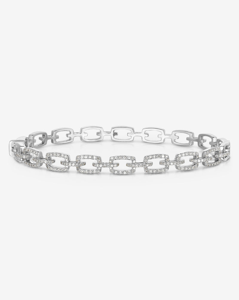 Diamond Link Bangle – Ring Concierge