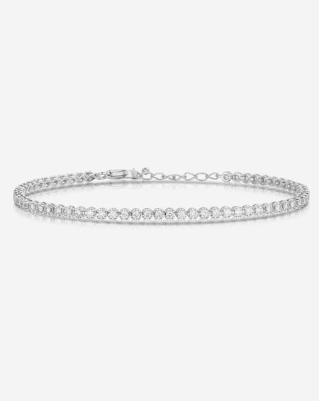 Vivid | Tennis Diamond Bracelet White Gold – ANTON Jewellery