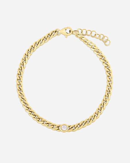 Pearl + Pavé Initial Bracelet – Ring Concierge