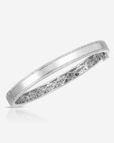 Diamond Border Bangle – Ring Concierge